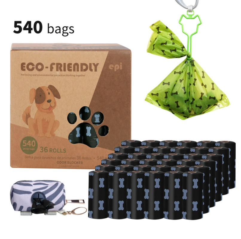 Kundenspezifische biologisch abbaubare Eco freundliche kompostierbare Heck-Tasche der Maisstärke-Hundeheck-Taschen-100%