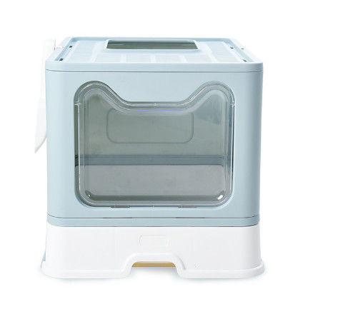 Bedeckter Ecken-Cat Litter Box Hoopet Cute-Hund Cat Box Cage